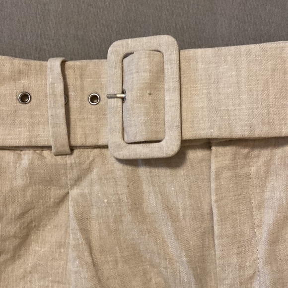 Tailored linen short mango size 8 - Picture 5 of 8